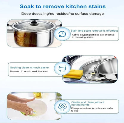 All-Purpose Instant Kitchen Cleaning Powder✨(BUY 1 GET 1 FREE)